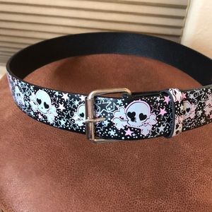 Cute Skull and Star Belt